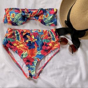 SHEIN Tropical Bikini🌸☀️